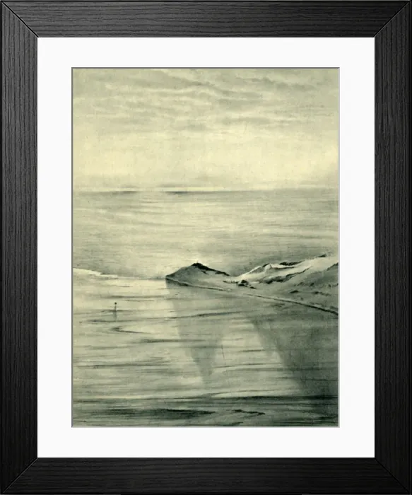 Framed Print : Hut Point from Observation Hill, 1911, (1946). Creator: Unknown Framed Print : Hut Point from Observation Hill, 1911, (1946). Creator: Unknown