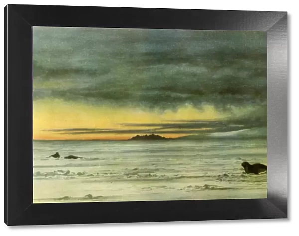 Looking North in McMurdo Sound, 1911, (1946). Creator: Edward Wilson