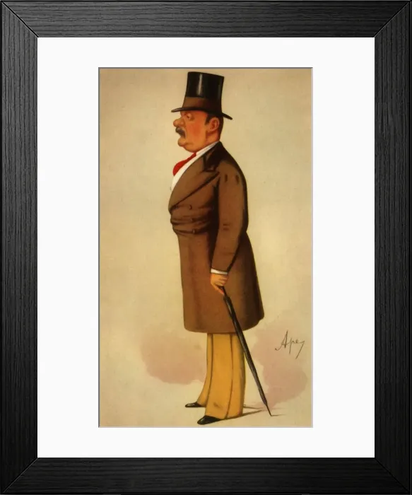 Framed Print : George Augustus Sala, 1875, (1945). Creator: Carlo Pellegrini Framed Print : George Augustus Sala, 1875, (1945). Creator: Carlo Pellegrini