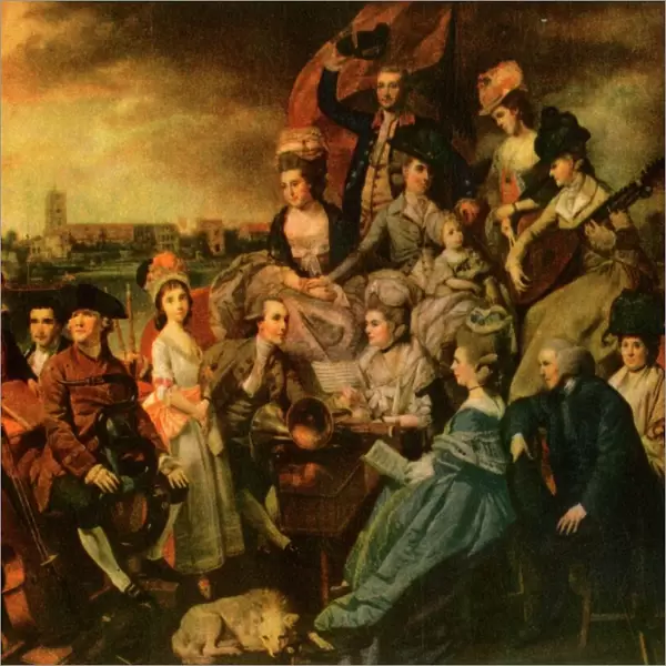 The Sharp Family, 1779-1781, (1942). Creator: Johan Zoffany