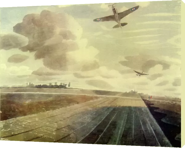 Runway Perspective, 1941, (1944). Creator: Eric Ravilious