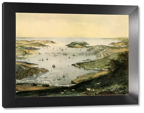 Falmouth Harbour, c1840, (1942). Creator: Newman & Co