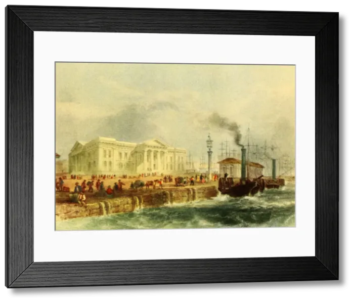 Framed Print : Greenock, c1840, (1942). Creator: Unknown Framed Print : Greenock, c1840, (1942). Creator: Unknown