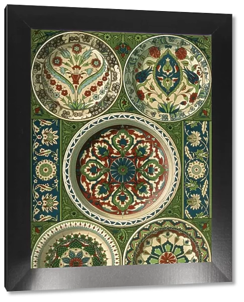 Persian pottery, (1898). Creator: Unknown