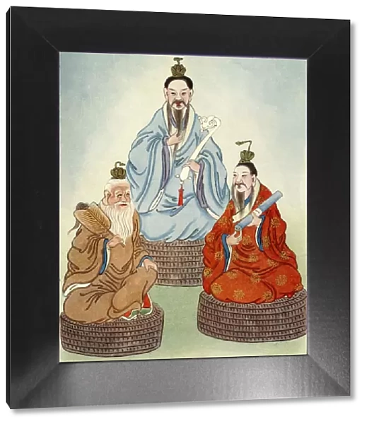 The Taoist Triad, 1922. Creator: Unknown