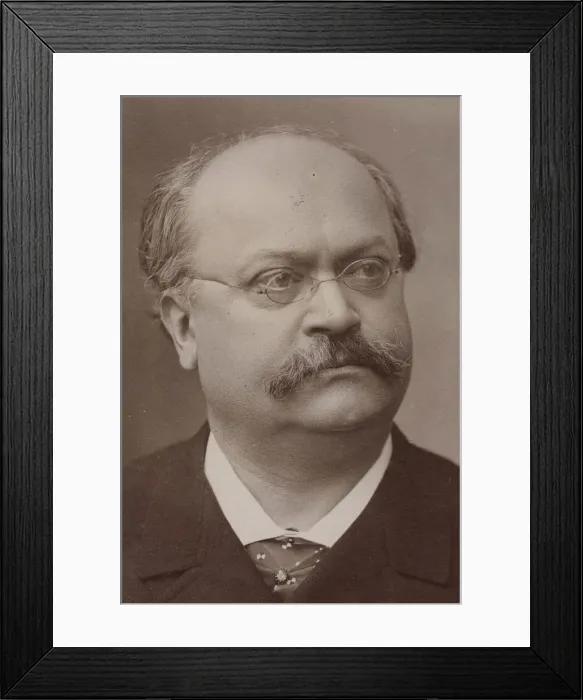 Framed Print : Portrait of the Composer Charles Lecocq (1832-1918). Creator: Nadar, Gaspard-Felix Framed Print : Portrait of the Composer Charles Lecocq (1832-1918). Creator: Nadar, Gaspard-Felix