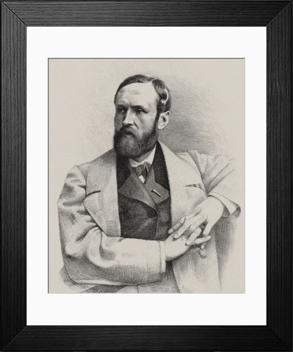 Framed Print : Portrait of the organist and composer Louis James Alfred Lefebure-Wely (1817-1869), 1860 Framed Print : Portrait of the organist and composer Louis James Alfred Lefebure-Wely (1817-1869), 1860