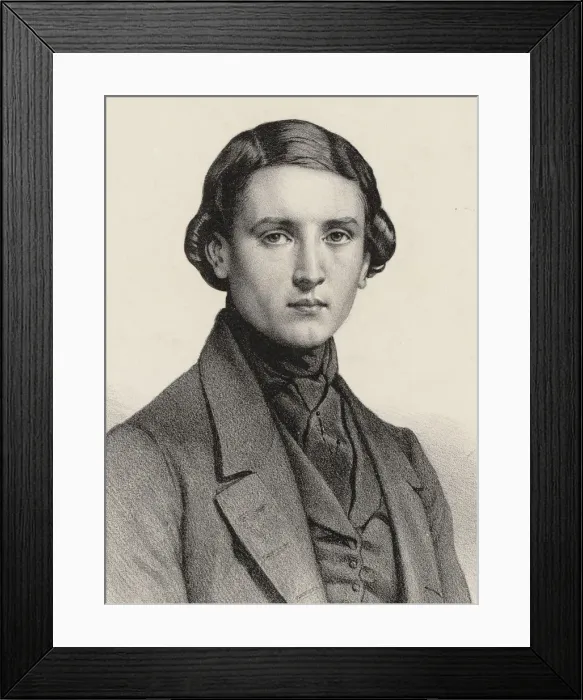 Framed Print : Portrait of the organist and composer Louis James Alfred Lefebure-Wely (1817-1869), 1840 Framed Print : Portrait of the organist and composer Louis James Alfred Lefebure-Wely (1817-1869), 1840
