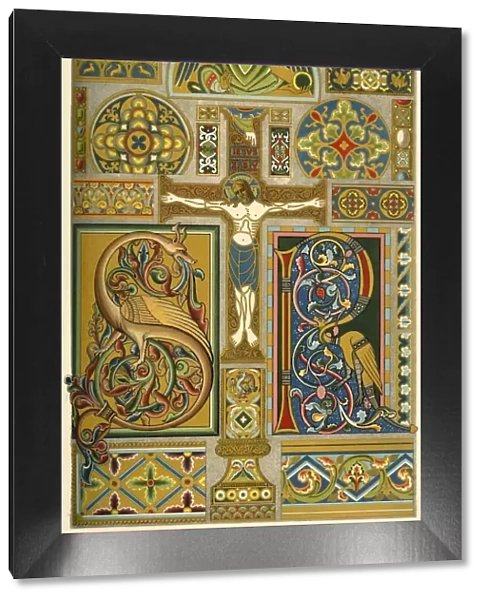 Medieval enamel and illuminated manuscripts, (1898). Creator: Unknown