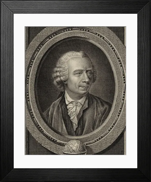 Framed Print : Portrait of the mathematican Leonhard Euler (1707-1783), 1790. Creator: Mechel, Christian von Framed Print : Portrait of the mathematican Leonhard Euler (1707-1783), 1790. Creator: Mechel, Christian von