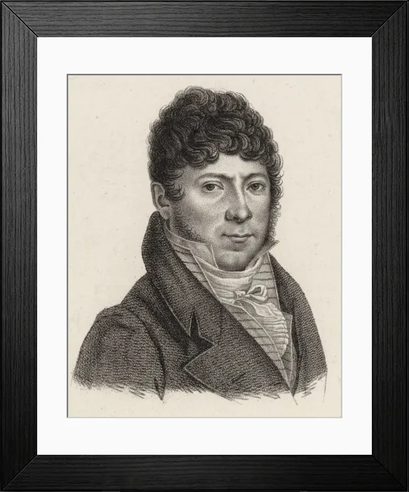 Framed Print : Portrait of the violinist and composer Philippe Libon (1775-1838), 1810. Creator: Lambert Framed Print : Portrait of the violinist and composer Philippe Libon (1775-1838), 1810. Creator: Lambert