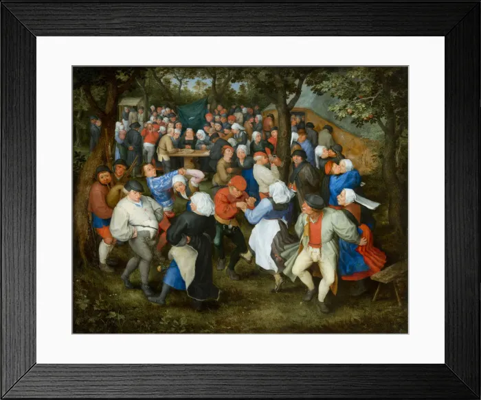 Framed Print : Wedding Dance, ca. 1600. Creator: Brueghel, Jan, the Elder (1568-1625) Framed Print : Wedding Dance, ca. 1600. Creator: Brueghel, Jan, the Elder (1568-1625)