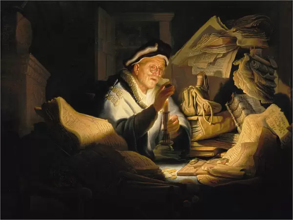 The Parable of the Rich Fool, 1627. Creator: Rembrandt van Rhijn (1606-1669)