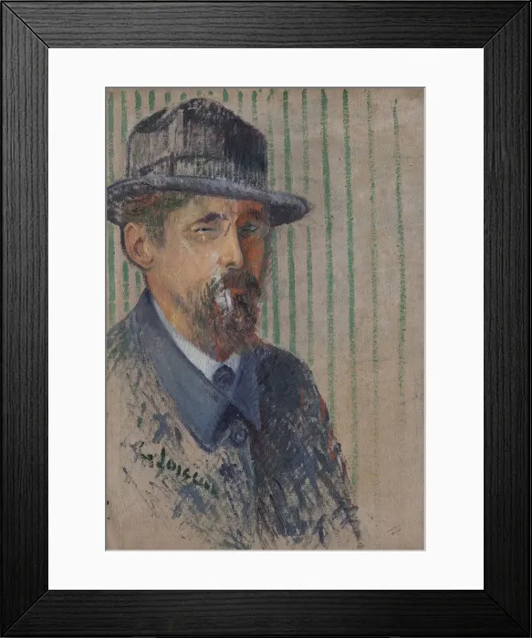 Framed Print : Self-Portrait, 1919. Creator: Loiseau, Gustave (1865-1935) Framed Print : Self-Portrait, 1919. Creator: Loiseau, Gustave (1865-1935)