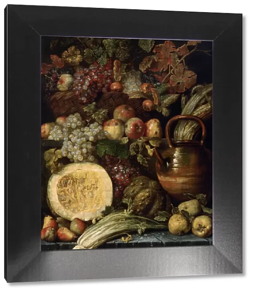 Still life with fruit, Last quarter of 17th cen Creator: Vogelaer, Karel van (Carel de)