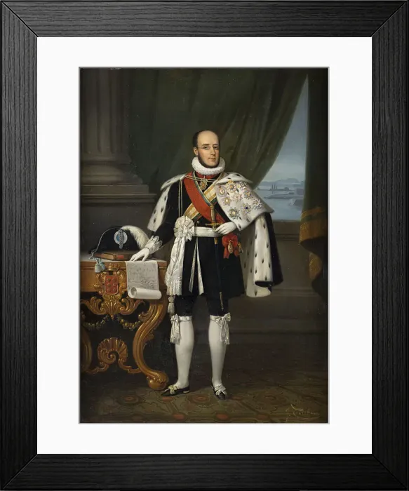 Framed Print : Infante Luis, Duke of Porto (1838-1889), future King Luis I of Portugal, before 1860 Framed Print : Infante Luis, Duke of Porto (1838-1889), future King Luis I of Portugal, before 1860