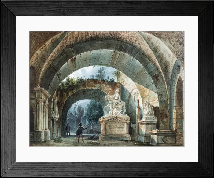 Framed Print : Stage design for the opera Don Giovanni by Wolfgang Amadeus Mozart. Creator: Magnani Framed Print : Stage design for the opera Don Giovanni by Wolfgang Amadeus Mozart. Creator: Magnani