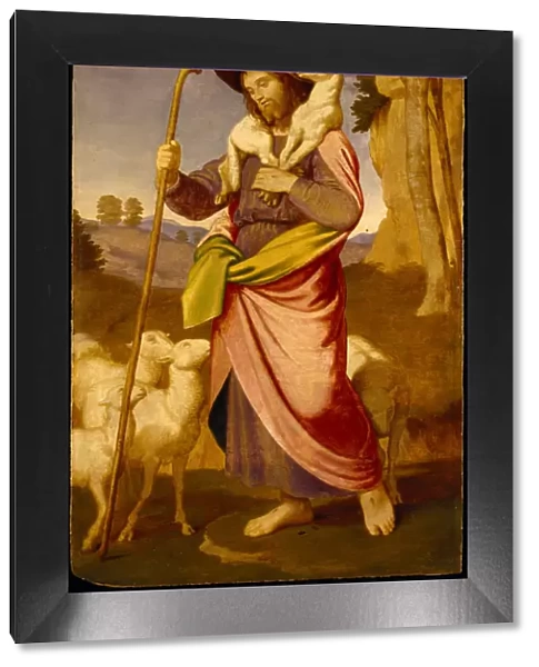 The Good Shepherd, Early 1860s. Creator: Overbeck, Johann Friedrich (1789-1869)
