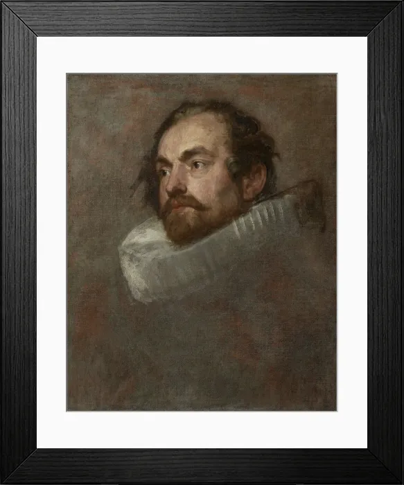 Framed Print : Portrait of an Alderman, ca 1634. Creator: Dyck, Sir Anthony van (1599-1641) Framed Print : Portrait of an Alderman, ca 1634. Creator: Dyck, Sir Anthony van (1599-1641)