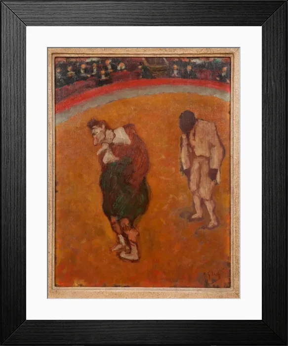 Framed Print : Footit et Chocolat, c. 1895. Creator: Ibels, Henri Gabriel (1867-1936) Framed Print : Footit et Chocolat, c. 1895. Creator: Ibels, Henri Gabriel (1867-1936)