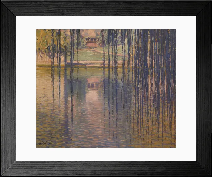 Framed Print : Willows on the Lake, 1915. Creator: Wolf Ferrari, Teodoro (1878-1945) Framed Print : Willows on the Lake, 1915. Creator: Wolf Ferrari, Teodoro (1878-1945)