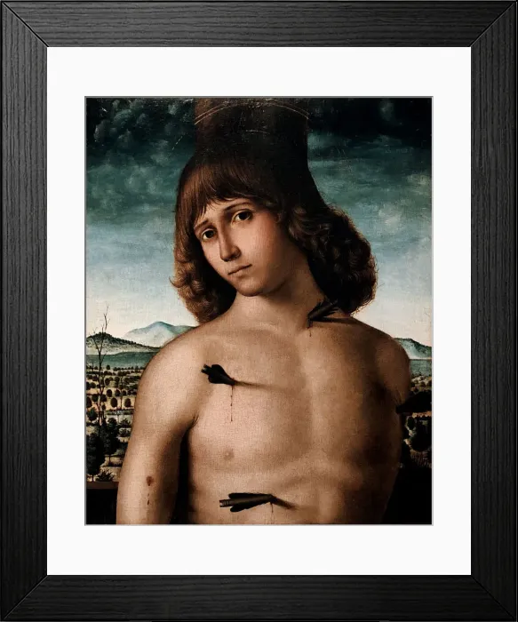 Framed Print : c. 1490. Creator: Pietro de Saliba (active ca. 1497-1530) Framed Print : c. 1490. Creator: Pietro de Saliba (active ca. 1497-1530)