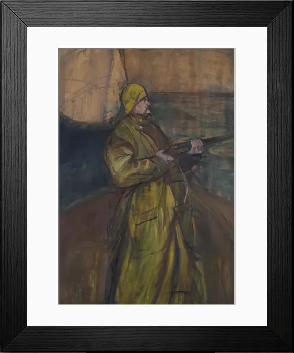 Framed Print : Maurice Joyant (1864-1930), 1900. Creator: Toulouse-Lautrec, Henri, de (1864-1901) Framed Print : Maurice Joyant (1864-1930), 1900. Creator: Toulouse-Lautrec, Henri, de (1864-1901)