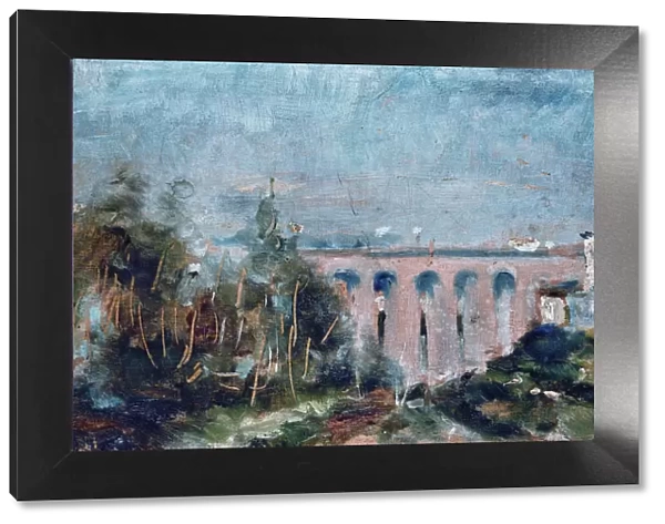 Le Viaduc du Castelviel a Albi, 1880. Creator: Toulouse-Lautrec, Henri, de (1864-1901)