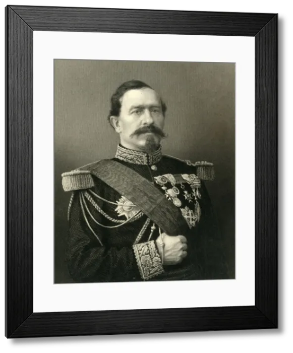 Framed Print : General Bourbaki, c1872. Creator: Unknown Framed Print : General Bourbaki, c1872. Creator: Unknown
