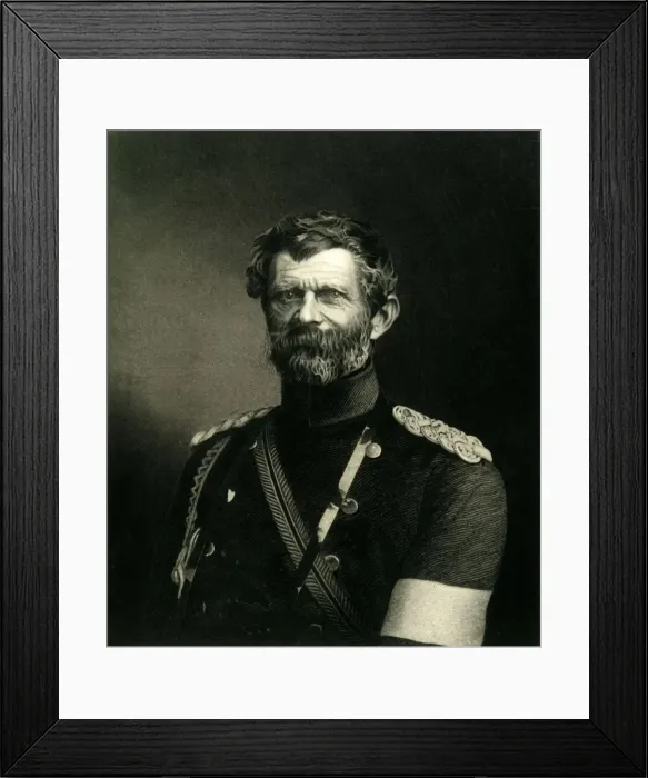 Framed Print : Manteuffel, c1872. Creator: H. Crickmore Framed Print : Manteuffel, c1872. Creator: H. Crickmore