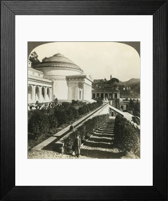 Framed Print : Campo Santo, Genoas palace of the dead, Italy, c1909. Creator: Unknown Framed Print : Campo Santo, Genoas palace of the dead, Italy, c1909. Creator: Unknown