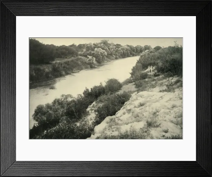 Framed Print : The Modder River, 1900. Creator: R. C Briggs Framed Print : The Modder River, 1900. Creator: R. C Briggs