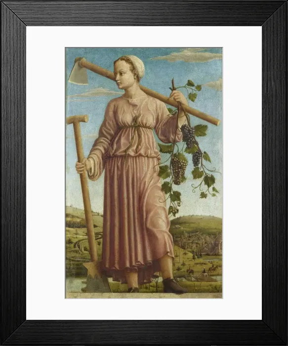 Framed Print : The Muse Polyhymnia, ca 1459. Creator: Francesco del Cossa (1436-1478) Framed Print : The Muse Polyhymnia, ca 1459. Creator: Francesco del Cossa (1436-1478)