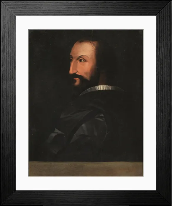 Framed Print : Portrait of Ludovico Ariosto (1474-1533), First Half of 16th cen Creator: Anonymous Framed Print : Portrait of Ludovico Ariosto (1474-1533), First Half of 16th cen Creator: Anonymous