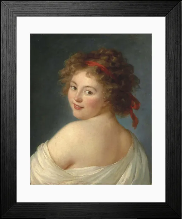 Framed Print : Portrait of Countess Yekaterina Skavronskaya, nee von Engelhardt (1761-1829), 1790 Framed Print : Portrait of Countess Yekaterina Skavronskaya, nee von Engelhardt (1761-1829), 1790