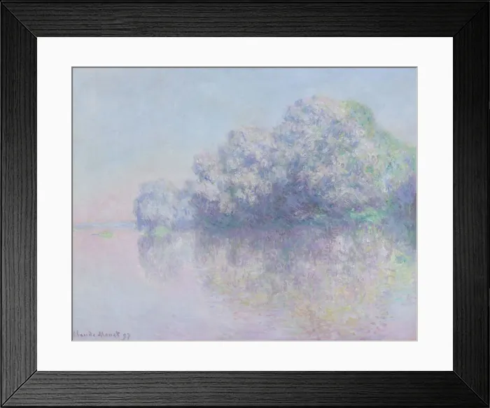 Framed Print : L ile aux Orties, 1897. Creator: Monet, Claude (1840-1926) Framed Print : L ile aux Orties, 1897. Creator: Monet, Claude (1840-1926)
