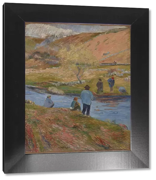 Breton Fishermen, 1888. Creator: Gauguin, Paul Eugene Henri (1848-1903)