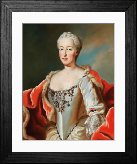 Framed Print : Duchess Maria Anna Josepha of Bavaria (1734-1776), Margravine of Baden-Baden. Creator Framed Print : Duchess Maria Anna Josepha of Bavaria (1734-1776), Margravine of Baden-Baden. Creator