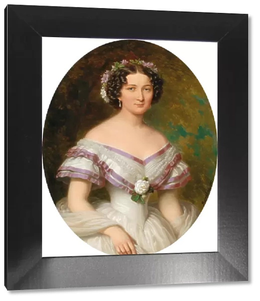 Portrait of Countess Maria Gabriella Josepha Anna Szapary (1834-1912), nee