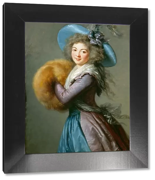 Portrait of Madame Mole-Raymond, 1786. Creator: Vigee Le Brun, Louise Elisabeth
