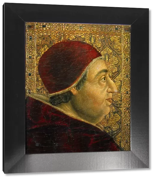 Portrait of Pope Alexander VI (1431-1503), 1490s. Creator: Anonymous