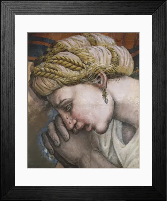Framed Print : Head of a Mother from the Massacre of the Innocents. Creator: Romano, Giulio Framed Print : Head of a Mother from the Massacre of the Innocents. Creator: Romano, Giulio