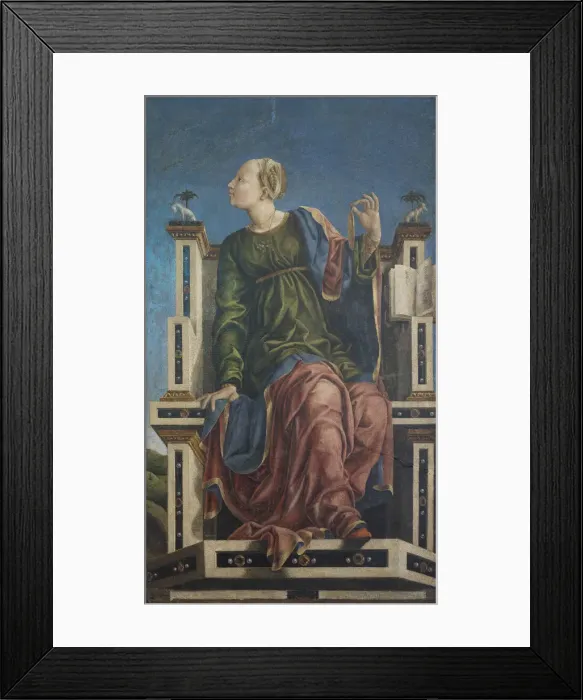 Framed Print : The Muse Urania, ca 1457. Creator: Anonymous Framed Print : The Muse Urania, ca 1457. Creator: Anonymous