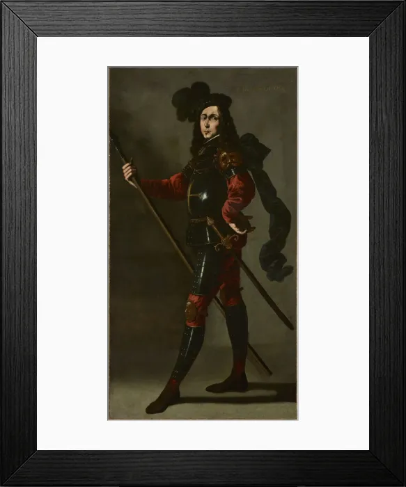 Framed Print : El Infante P. Bustos de Lara, ca 1640-1645. Creator: Zurbaran, Francisco, de (1598-1664) Framed Print : El Infante P. Bustos de Lara, ca 1640-1645. Creator: Zurbaran, Francisco, de (1598-1664)