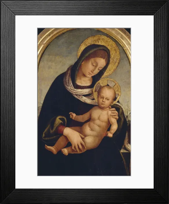 Framed Print : Madonna with Child, ca 1510-1515. Creator: Signorelli, Luca (ca 1441-1523) Framed Print : Madonna with Child, ca 1510-1515. Creator: Signorelli, Luca (ca 1441-1523)