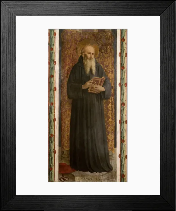 Framed Print : Saint Bonaventure, c. 1448. Creator: Angelico, Fra Giovanni, da Fiesole (ca. 1400-1455) Framed Print : Saint Bonaventure, c. 1448. Creator: Angelico, Fra Giovanni, da Fiesole (ca. 1400-1455)