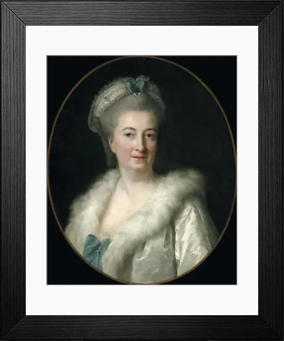 Framed Print : Portrait of the artists mother, Madame Le Sevre, nee Jeanne Maissin (1728-1800) Framed Print : Portrait of the artists mother, Madame Le Sevre, nee Jeanne Maissin (1728-1800)