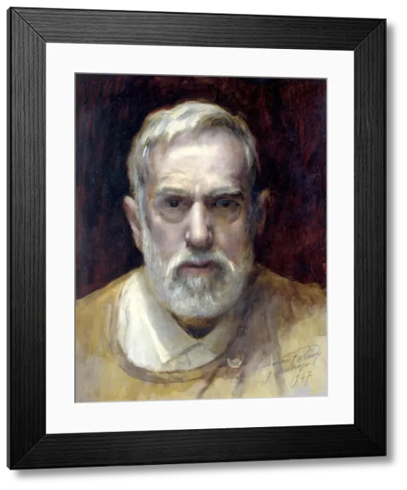 Framed Print : Self-Portrait, 1947. Creator: Fortuny y Madrazo, Mariano (1871-1949) Framed Print : Self-Portrait, 1947. Creator: Fortuny y Madrazo, Mariano (1871-1949)
