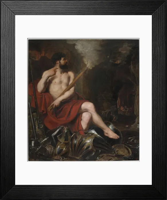 Framed Print : Vulcan and the fire, 17th century. Creator: Rubens, Pieter Paul (1577-1640) Framed Print : Vulcan and the fire, 17th century. Creator: Rubens, Pieter Paul (1577-1640)