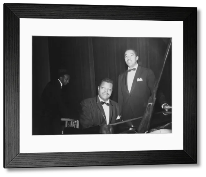 Framed Print : Oscar Peterson and Trio, c1965. Creator: Brian Foskett Framed Print : Oscar Peterson and Trio, c1965. Creator: Brian Foskett